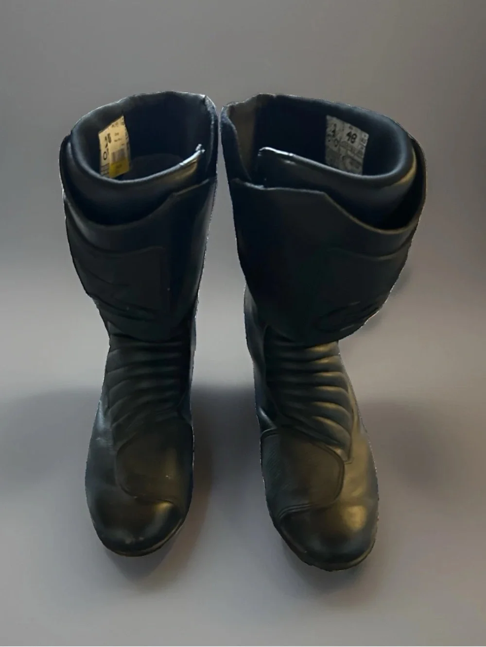 ALPINESTARS SUPER TOURING GORE TEX MOTORCYCLE BOOTS SZ. 12.5